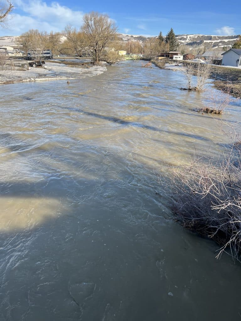 PHOTOS Flooding causes closures in Hayden